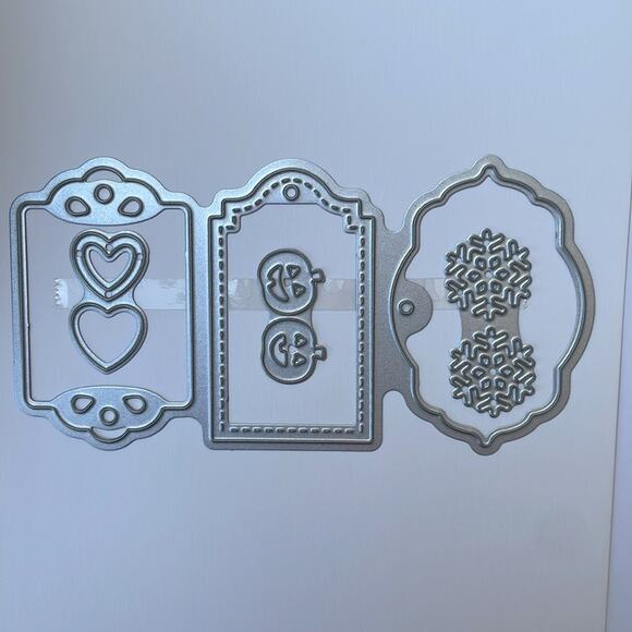 Stampin' Up! Tags Tags Tags Stamps with Trio of Tags Dies NEVER USED - Picture 3 of 4